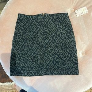 Free People Denim Skirt, NWT